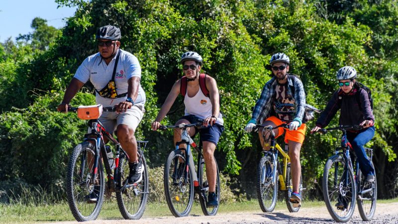 Mountainbike en la Reserva de Biosfera Laguna Oca Formosa